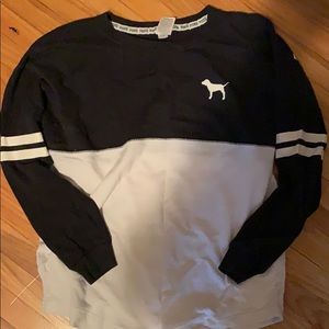 VICTORIA SECRET PINK COMFY LONG SLEEVE SHIRT